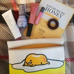 Ipsy bag filled with makeup